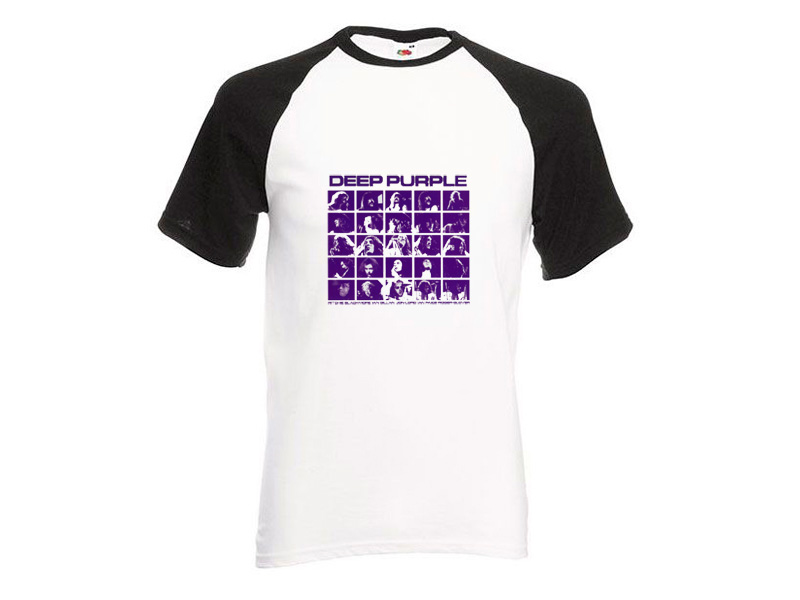 Camiseta beisbol Deep Purple