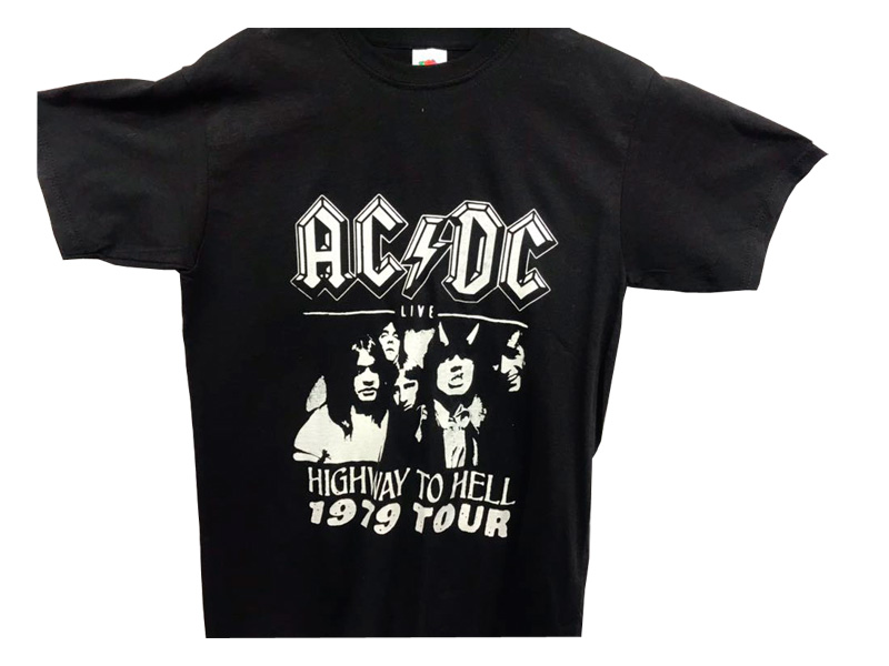 Camiseta AC/DS High way to Hell Tour 1979