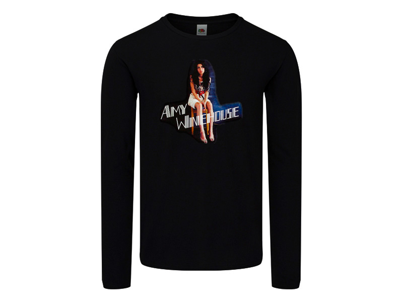 Camiseta Amy Winehouse Manga Larga Mujer