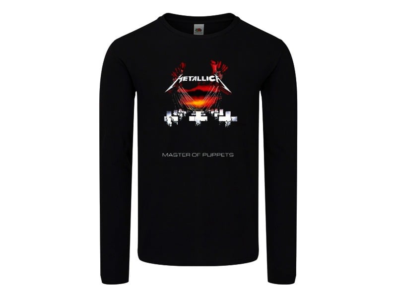 Camisetas Manga Larga Mujer: Camiseta Metallica Master of Puppets