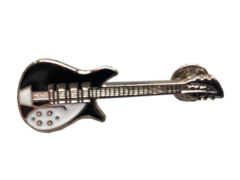 Pin Guitarra Rickenbacker negra