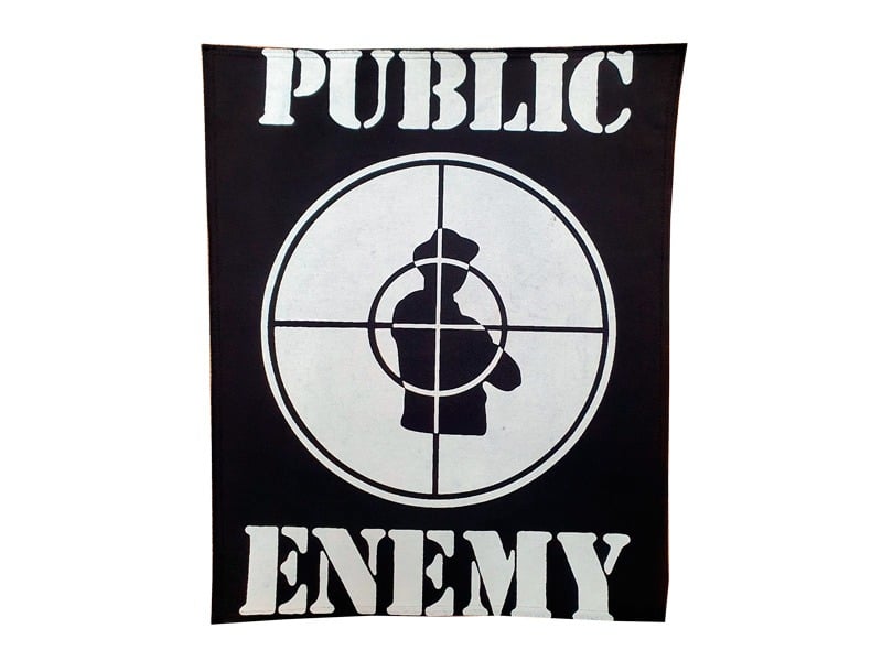 Parche Espaldera Public Enemy