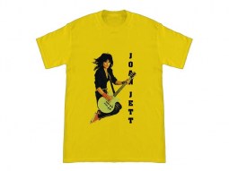 Camiseta Joan Jett Amarilla