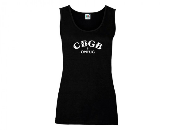 Camiseta tirantes mujer CBGB