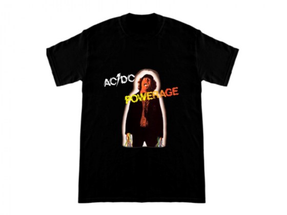 Camiseta AC/DC Powerage - mujer