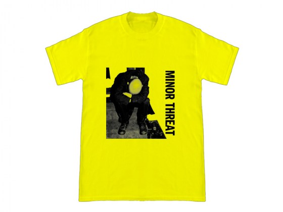 Camiseta Minor Threat amarilla