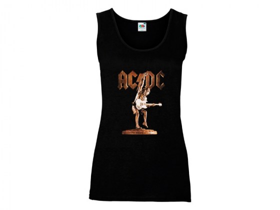Camiseta AC/DC Stiff tirantes mujer