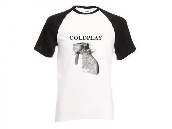 Camiseta tipo beisbol de Coldplay A Rush of Blood to the Head
