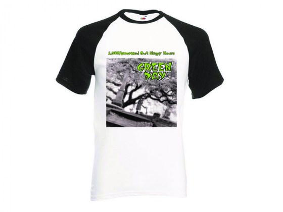 Green Day – 1,039/Smoothed Out Slappy Hours  - camiseta beisbol