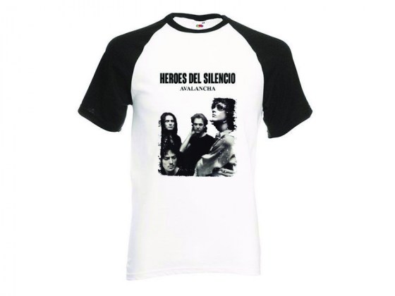 Camiseta Heroes del Silencio - Avalancha - Beisbol