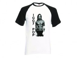 Iggy Pop camiseta beisbol