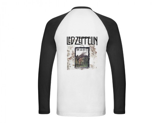 Camiseta manga larga beisbol Led Zeppelin IV