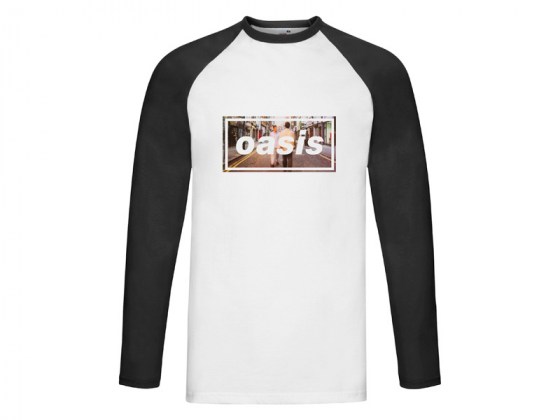 Camiseta Oasis - manga larga besibol