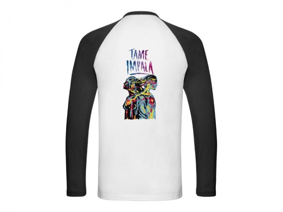 Camiseta tipo beisbol manga larga de Tame Impala