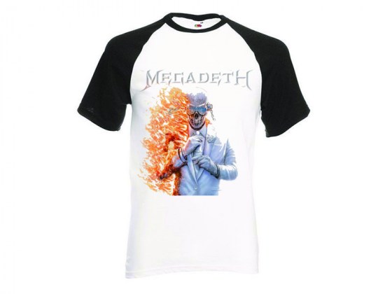 Megadeth - camiseta beisbol
