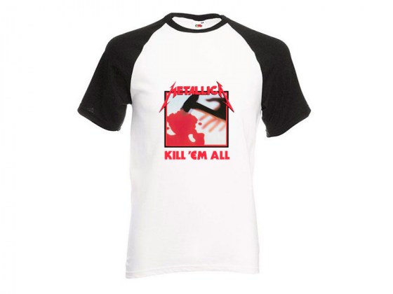Camiseta Metallica - Kill'em All béisbol