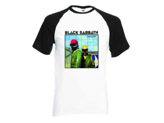 Camiseta beisbol Black Sabbath - Never say die