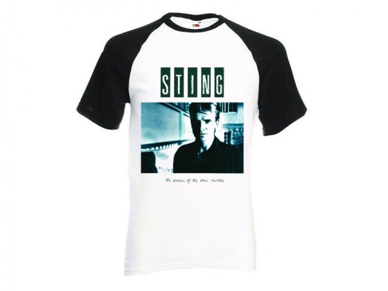 Sting - The Dream of the Blue Turtles  - camiseta besibol
