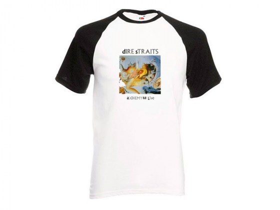 Camiseta tipo beisbol de Dire Straits - Alchemy