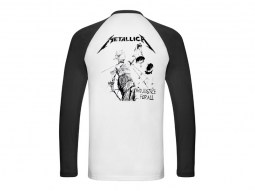 Camiseta Metallica Manga Larga