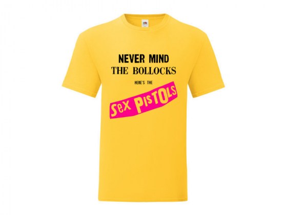 Camiseta Sex Pistols - never mind the bollocks