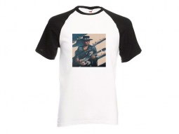 Camiseta tipo beisbol de Stevie Ray Vaughan