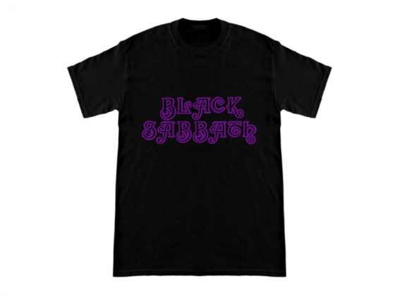 Camiseta mujer Black Sabbath logo antiguo