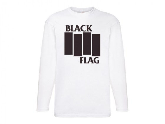 Camiseta Black Flag Manga Larga