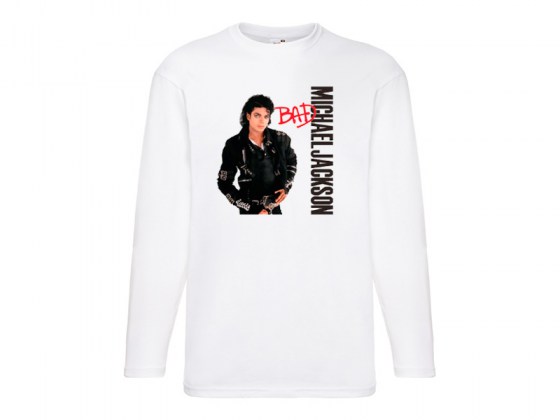 Camiseta Michael Jackson Manga Larga