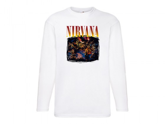 Camiseta Nirvana Manga Larga