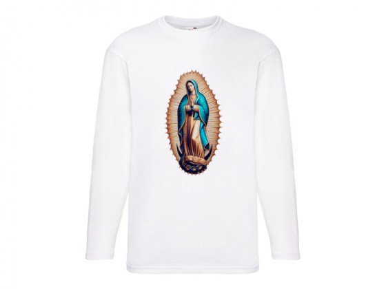 Camiseta manga larga Virgen de Guadalupe