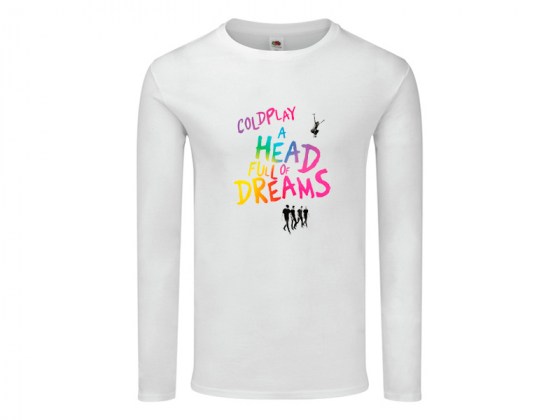 Camiseta manga larga para mujer de Coldplay - A head full of dreams