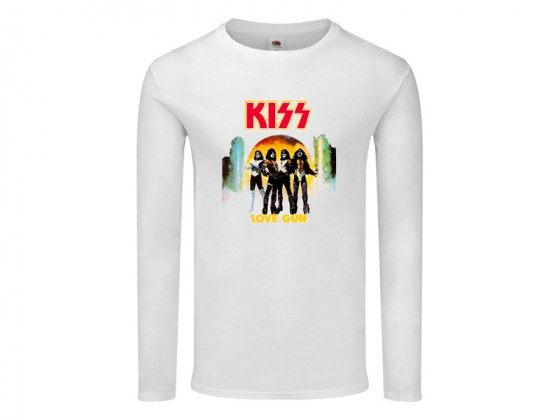 Camiseta manga larga para mujer de Kiss - Love Gun