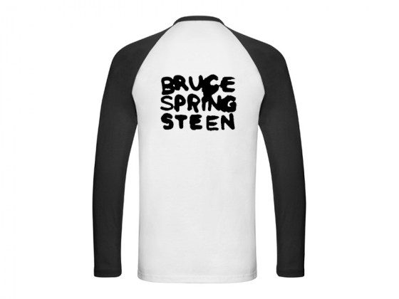 Camiseta tipo beisbol manga larga de Bruce Springsteen