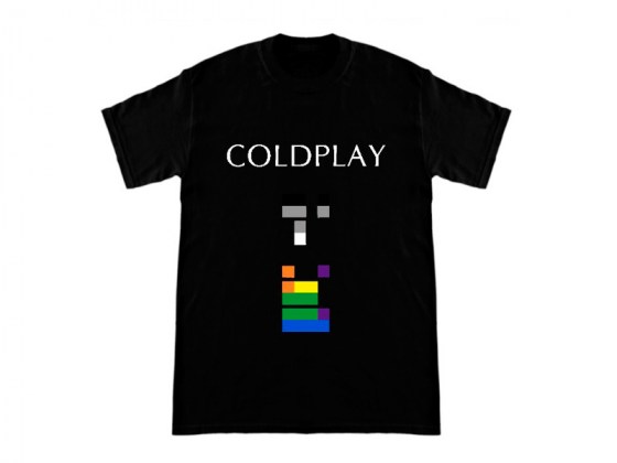 Camiseta para mujer de Coldplay