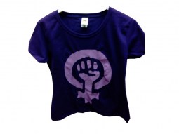 Camiseta Feminista Lila