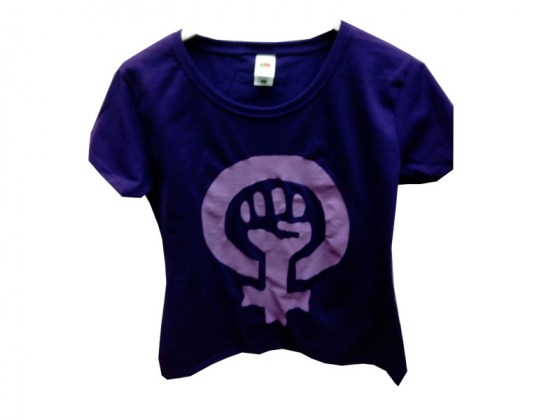 Camiseta Feminista Lila
