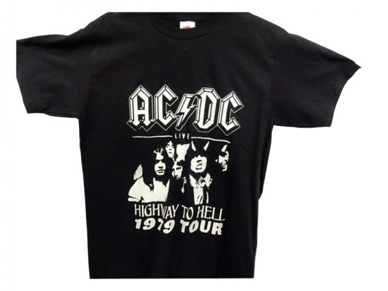  Camiseta AC/DC