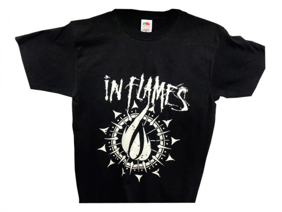 Camiseta de Mujer In Flames