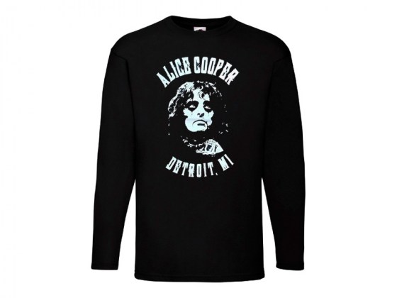 Camiseta Alice Cooper Manga Larga