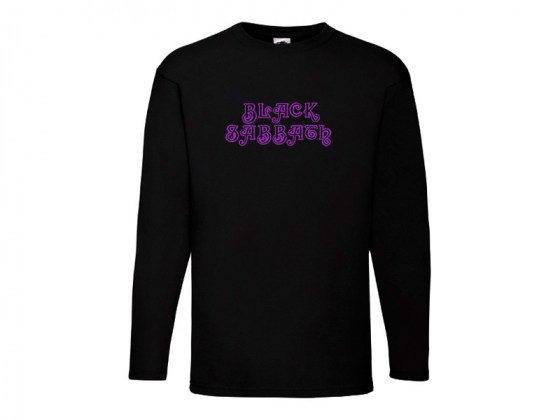 Camiseta manga larga Black Sabbath logo antiguo