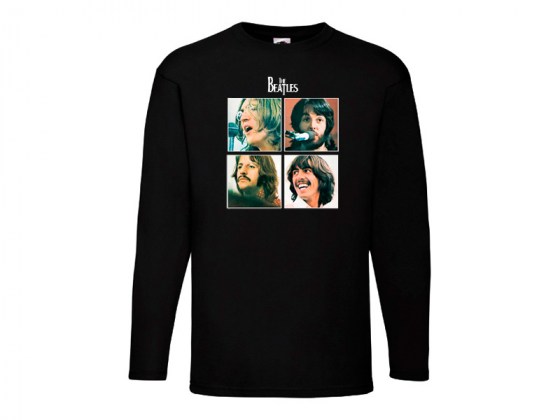 Camiseta The Beatles Manga Larga