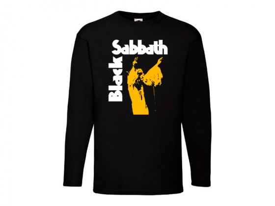 Camiseta Black Sabbath Manga Larga