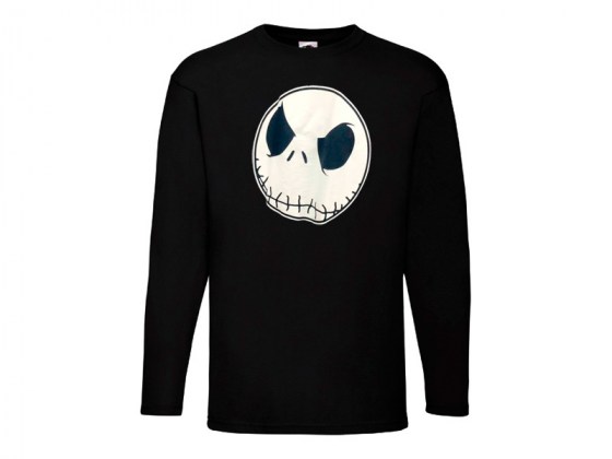 Camiseta Jack Skeleton Manga Larga