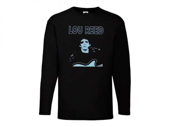 Camiseta Lou Reed Manga Larga