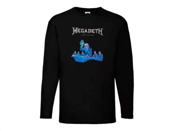 Camiseta Megadeth Manga Larga