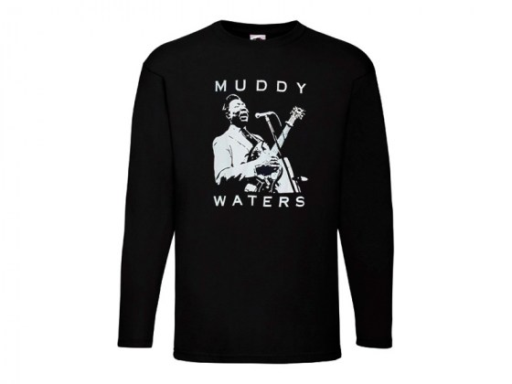 Camiseta Muddy Waters Manga Larga