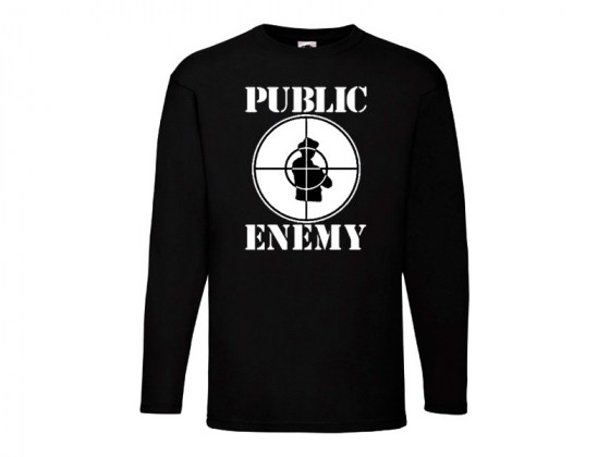 Camiseta Public Enemy Manga Larga