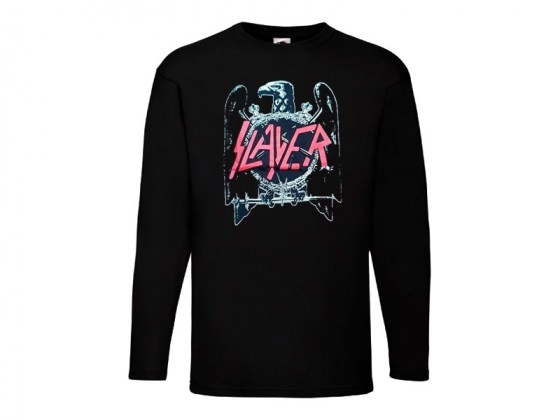 Camiseta Slayer Manga Larga