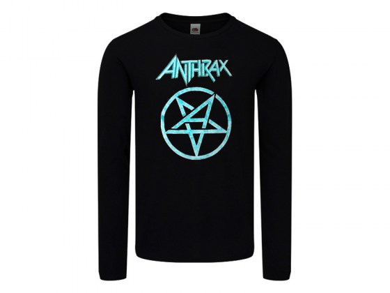 Camiseta Anthrax Manga Larga Mujer